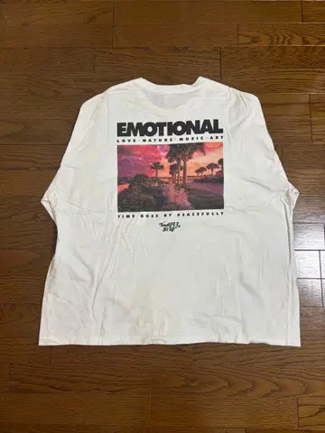 YouthFUL SURF EMOTIONAL 롱 슬리브 티셔츠 L