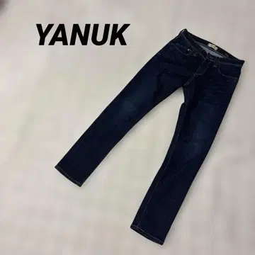 YANUK 캐시 데님 다크 블루 23