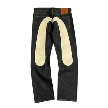 evisu 다이코쿠 프린트 배기진