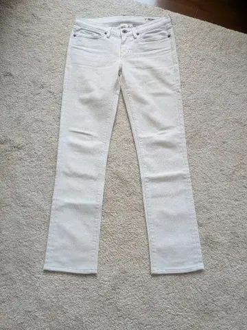 로건 화이트 데님