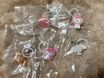 산리오 캐릭터즈 윳토메지루시 액세서리 5세트