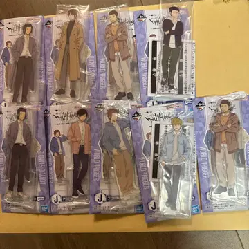 월드 트리거 제일복권 J상 아크릴 스탠드 묶음 판매 9세트