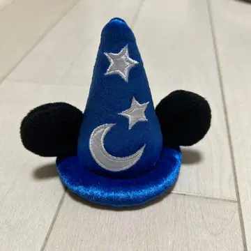 미키 마법사 모자 똑딱 헤어핀