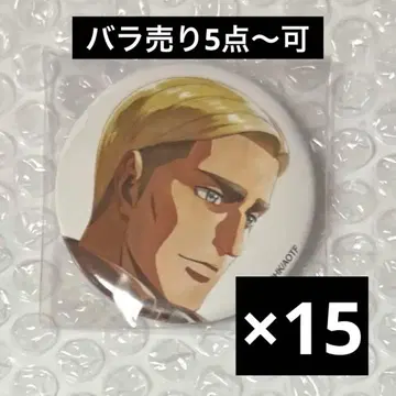 진격의 거인 엘빈 캔뱃지 WIT SUISAI