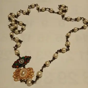 joujou 주주 펄 롱 목걸이