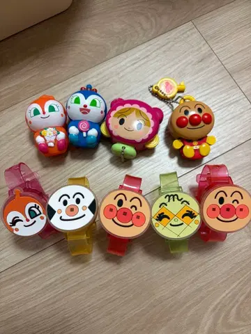 호빵맨 빛나는 완구 세트 9점 세트