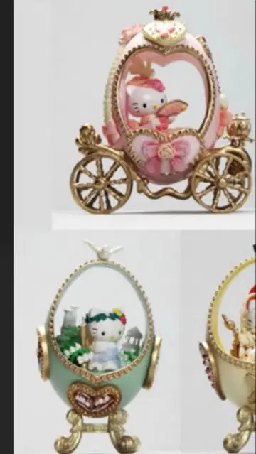 헬로키티 포메이션 아트 프랑스 그리스 피규어 2010년