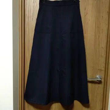 Dessin 데셍 텐트 라인 스커트 네이비 S