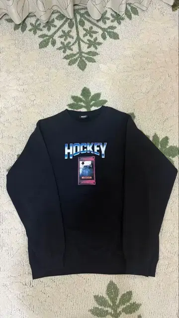 하키 블랙 트레이닝복 맨투맨