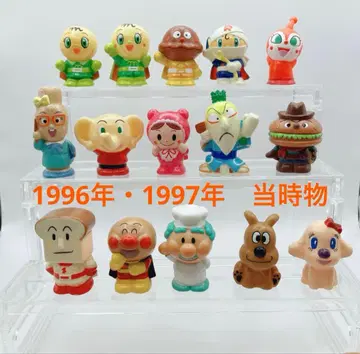 호빵맨 소프트 비닐 손가락 인형 당시 물건 야나세 타카시