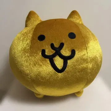 냥코 대전쟁 MB 봉제 인형 금 고양이