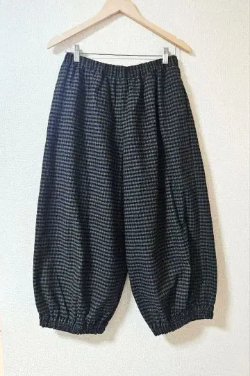 Samansa Mos2/밑단 개더 벌룬 팬츠/사만사 모스모스/SM2