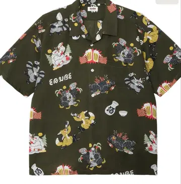 eanbe 알로하 셔츠 drunken