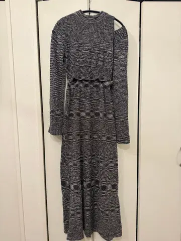 VACANCY 니트 롱 원피스