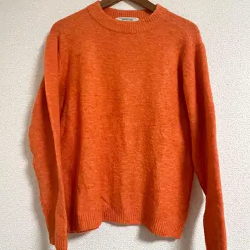 SONNY LABEL 오렌지 니트 스웨터 M 사이즈