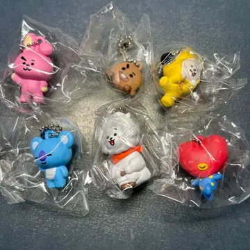 BT21 키링 6개 세트