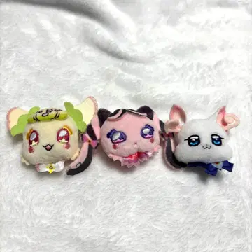 프리큐어 프리룬 멜로론 유키 봉제 인형 배지 핑 영화