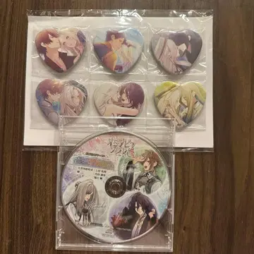 올림피아 소와레 Catharsis 애니메가 소프맵 특전 CD 캔뱃지