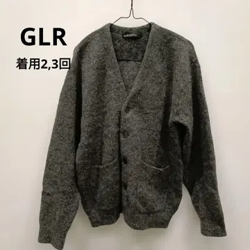 [ 새상품급 ] GLR 그레이 모헤어 가디건