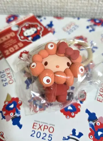 미야쿠미야쿠 산리오 최애 컬러 입체 마스코트 키링 [ 헬로키티 ]