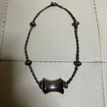 카렌 실버 목걸이 초커