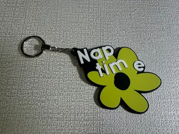 Naptime 꽃 모양 러버 키링 Nissy