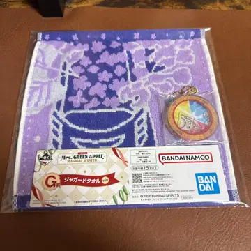 새상품! 제일복권 미세스 그린애플 타월 아크릴 참