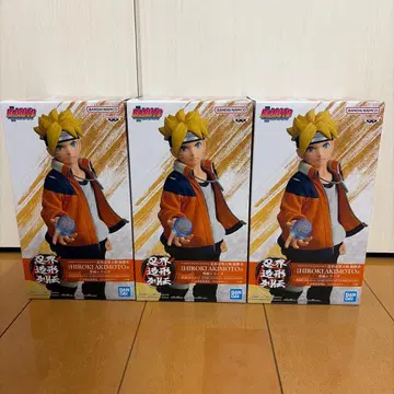 BORUTO-볼트- 인계 조형 열전-우즈마키 볼트- 피규어 3체 세트