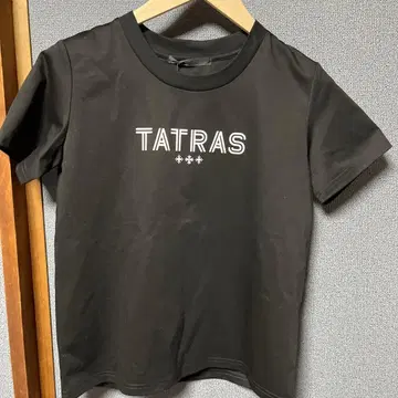 TATRAS 블랙 반팔 T셔츠
