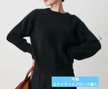 beauty&youth 폭스 캐시미어 블렌드 크루넥 니트 014