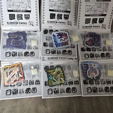 몬스터 헌터 캐릭터 마그네츠