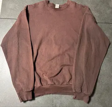 로스앤젤레스 어패럴 맨투맨 브라운 XL 페이드 14oz