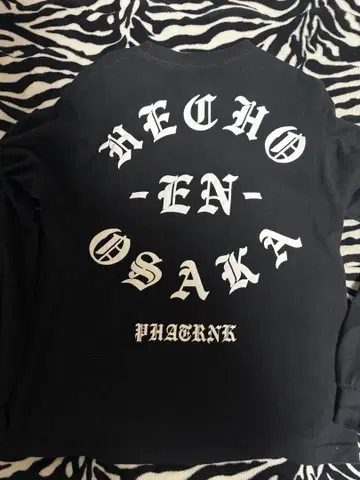 HECHO EN OSAKA 긴팔 셔츠 블랙