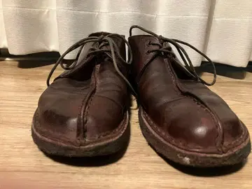 다크 브라운 가죽 처카 부츠