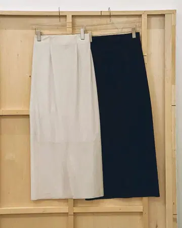 Pencil Velour Skirt 블랙 38