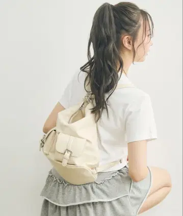 TITTY&CO 3Way 숄더백 아이보리