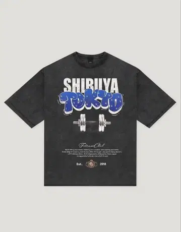 LYFT 시부야 스토어 한정판 T셔츠