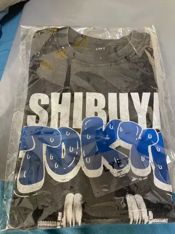 LYFT 리프트 시부야 스토어 한정판 T셔츠 L