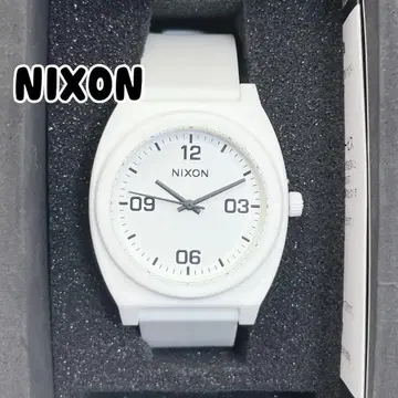 미사용 NIXON 닉슨 손목시계 타임 테러 P 코프 매트 화이트