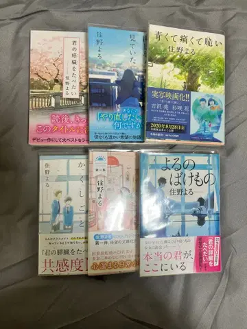 스미노 요루 소설 묶음 판매