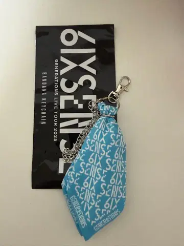 6IXSENSE 키링 반다나풍