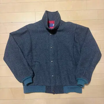 70s PENDLETON 울 자켓 블루종 M 사이즈 짧은 기장 USA제