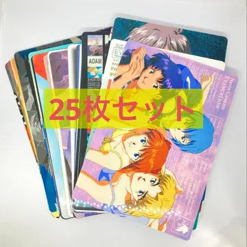 에반게리온 책받침 25장 세트