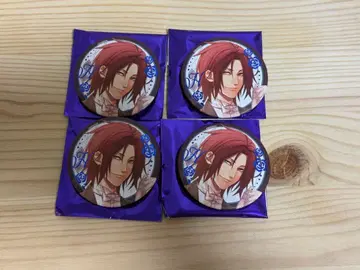 박앵귀 오토후유 오토메이트 겨울의 시장 하라다 사노스케 캔뱃지 세트