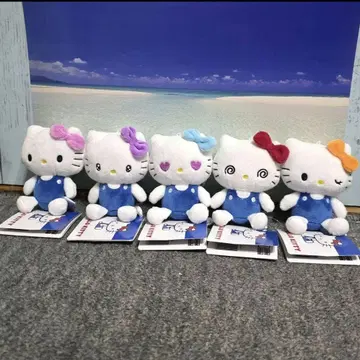 헬로키티 마스코트 여러 가지 표정 ver. 전종 세트