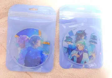 빵바니 카페 아크릴 코스터 2점