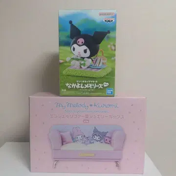 엔젤 소파형 쥬얼리 박스 나카요시 메모리즈 쿠로미 피규어