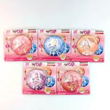 오쟈마녀 도레미 키랏토 CAN 배지 5개 세트