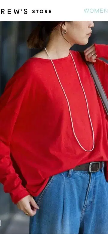 SLOBE IENA 코튼 야크 니트 풀오버