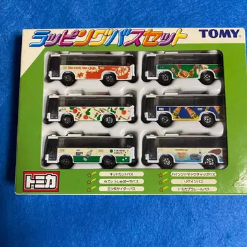 토미카 랩핑 버스 세트 미개봉품